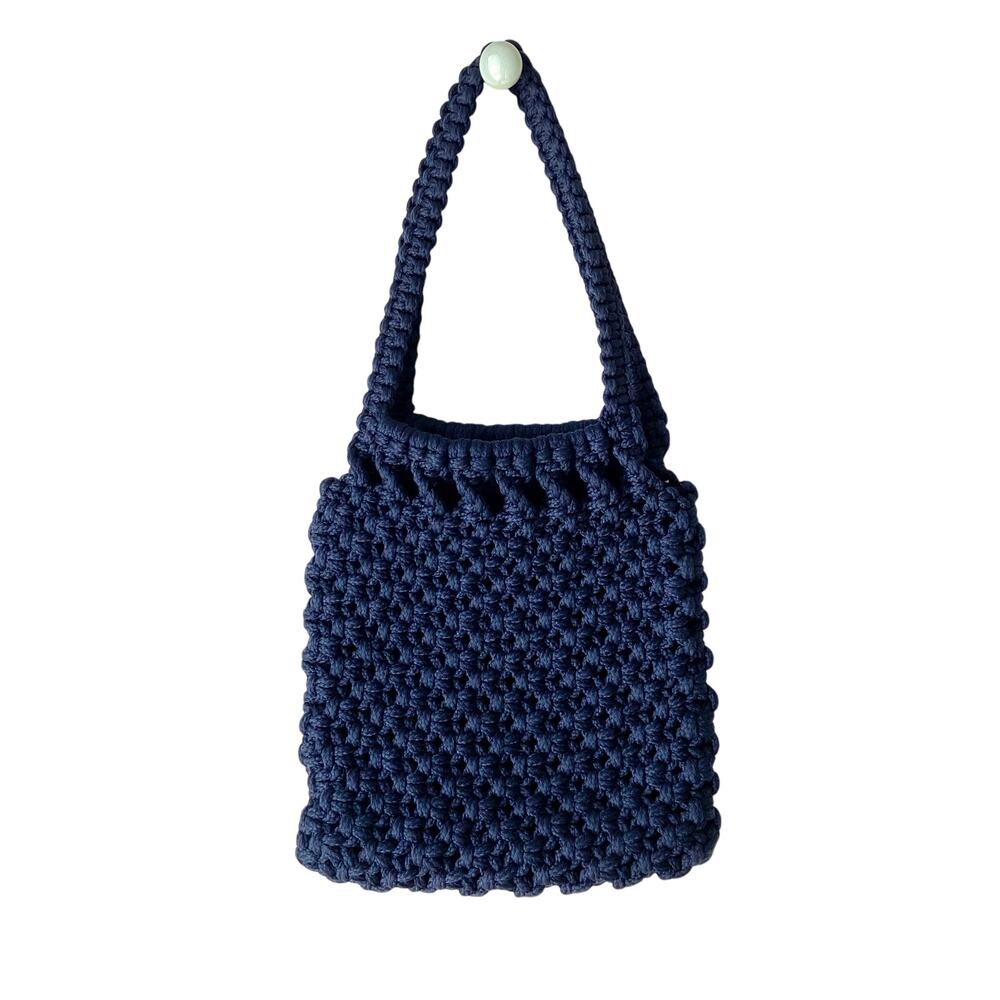 Vintage Chunky Crochet Bag